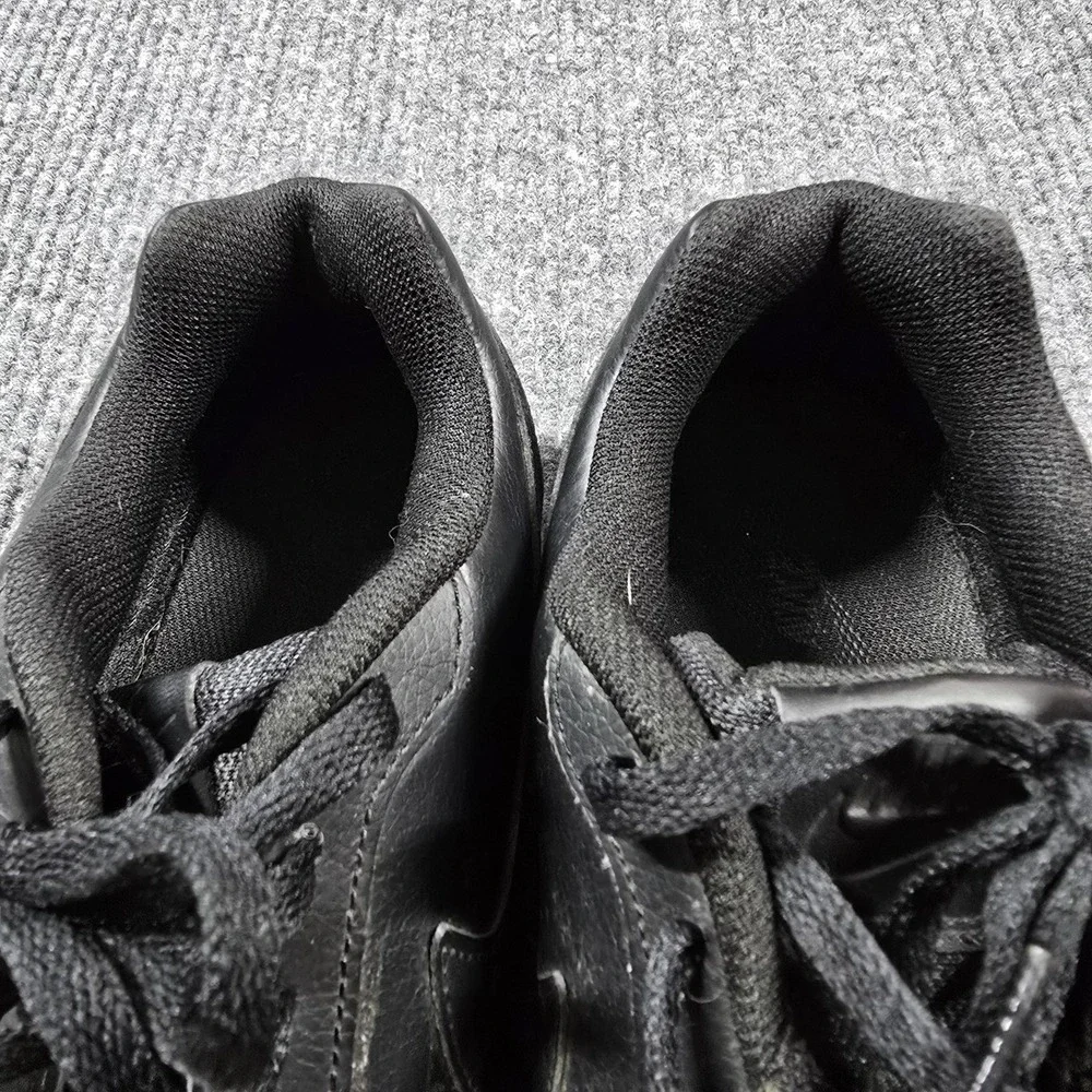 Nike Ebernon Low Triple Black Mens Size 12‎ Athletic Basketball Shoes Sneakers